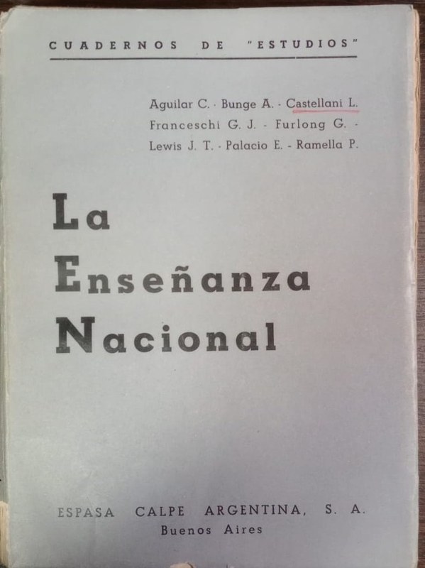 La enseñanza nacional