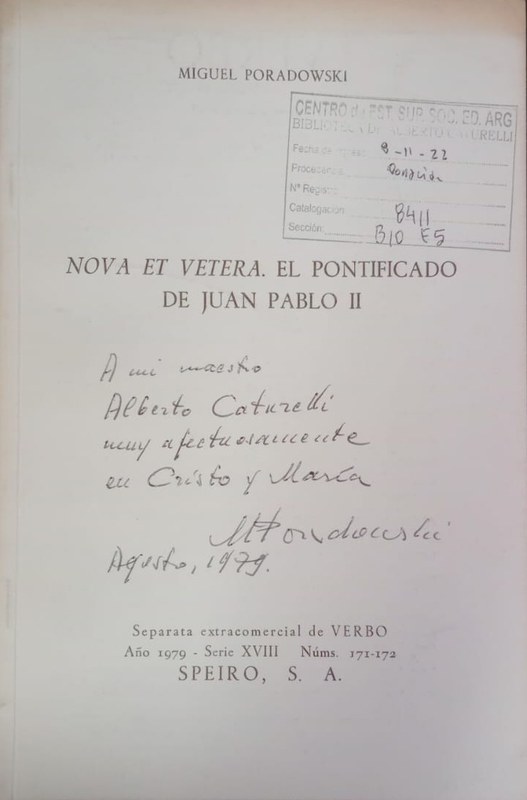 Nova et Vetera. El pontificado de Juan Pablo II