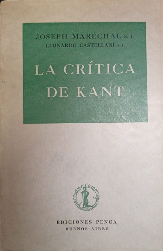 La crìtica de Kant