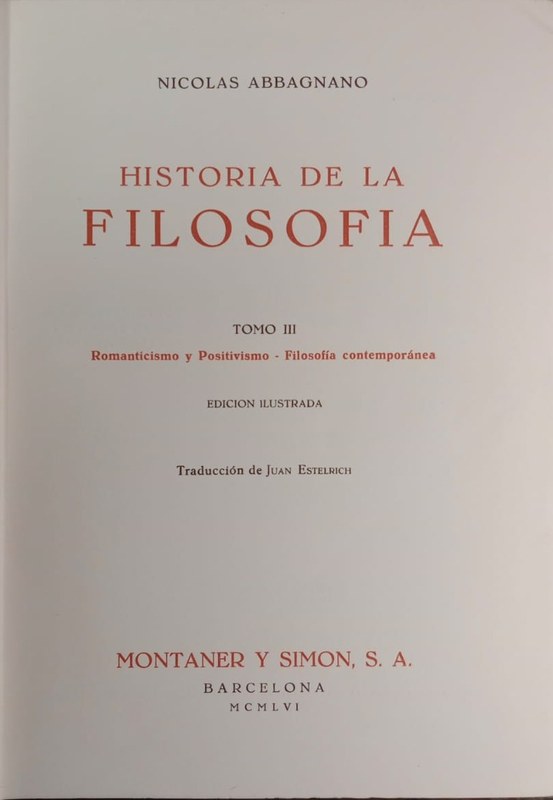 Historia de la filosofía