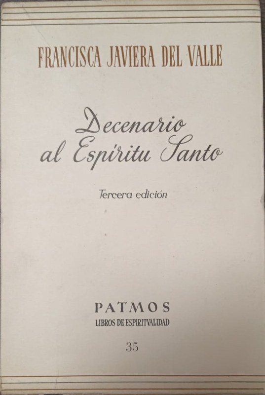 Decenario al Espíritu Santo