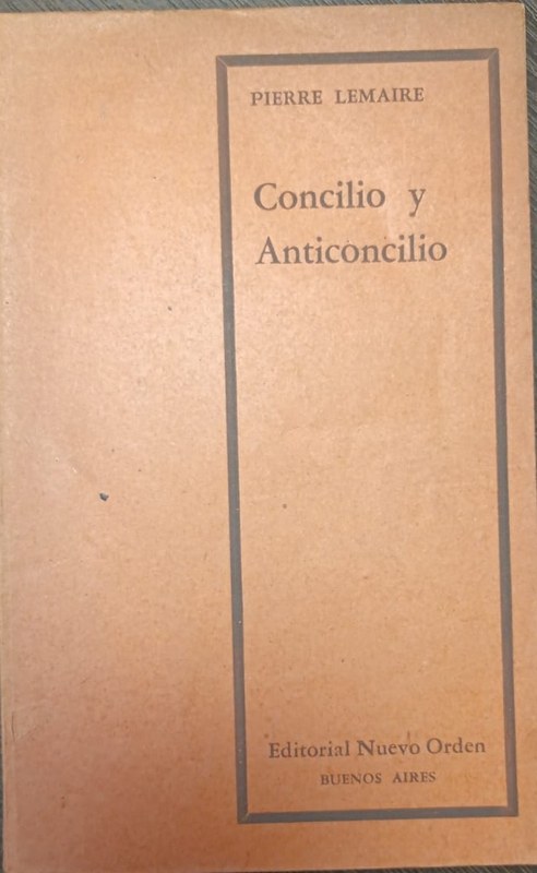 Concilio y Anticoncilio