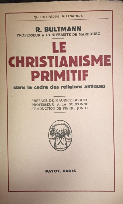 Le Christianisme Primitif: Dans le cadre des religions antiques