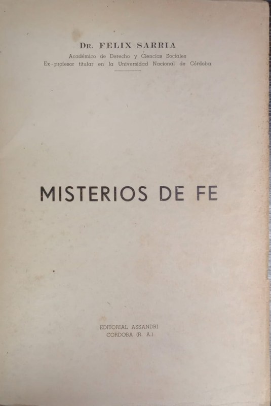 Misterios de fe