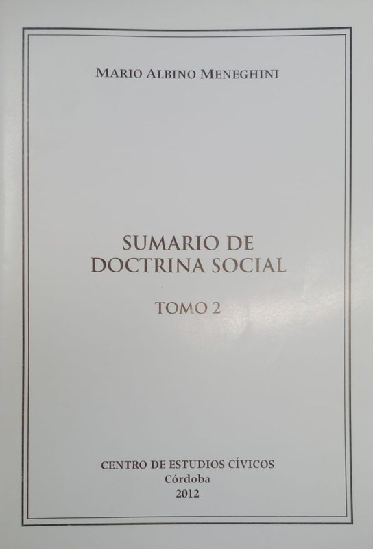 Sumario de la doctrina Social: Tomo 2