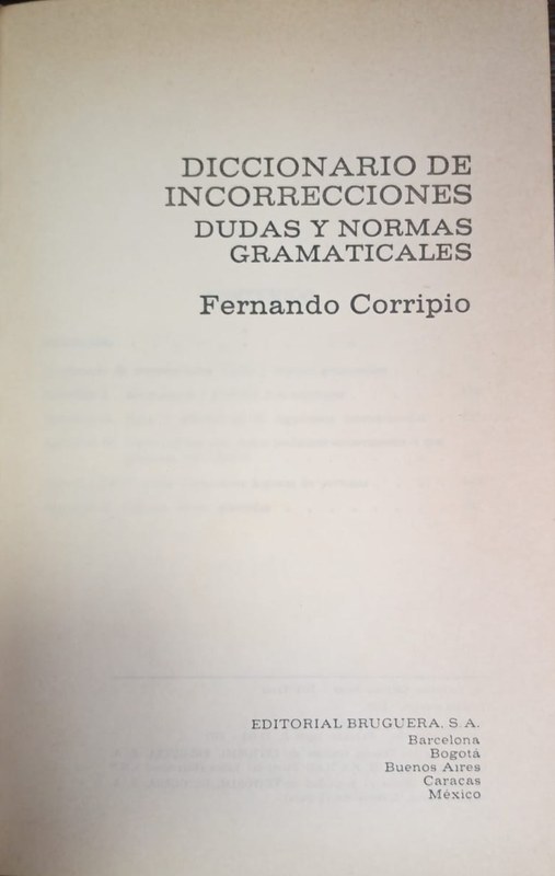 Diccionario de incorrecciones: Dudas y normas gramaticales