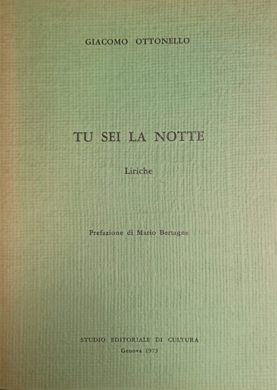 Tu sei la notte: Liriche