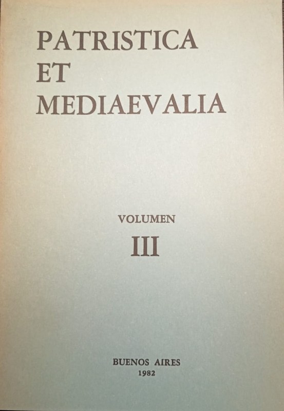 Patristica et mediaevalia