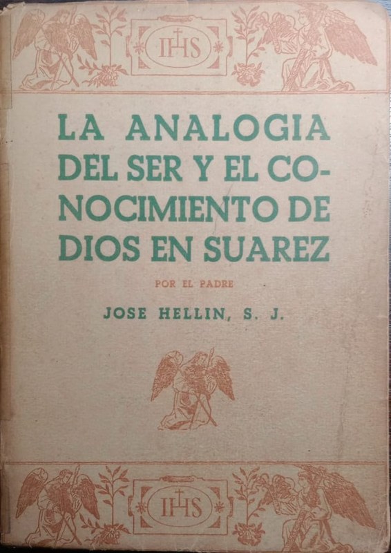 La analogía del ser y el conocimiento de Dios en Suárez