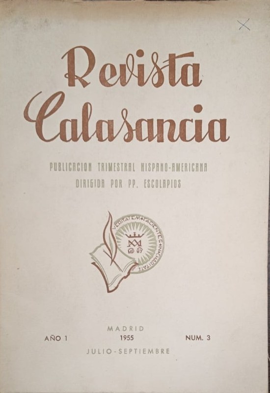 Revista Calasancia: Publicación Trimestral Hispano-Americana
