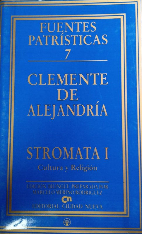 Stromata I: Cultura y Religión