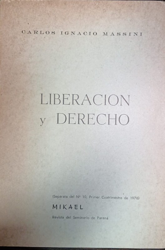 Liberación y Derecho