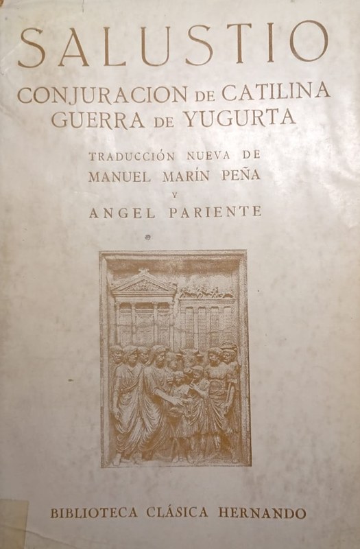 Conjuración de Catilina- Guerra de Yugurta