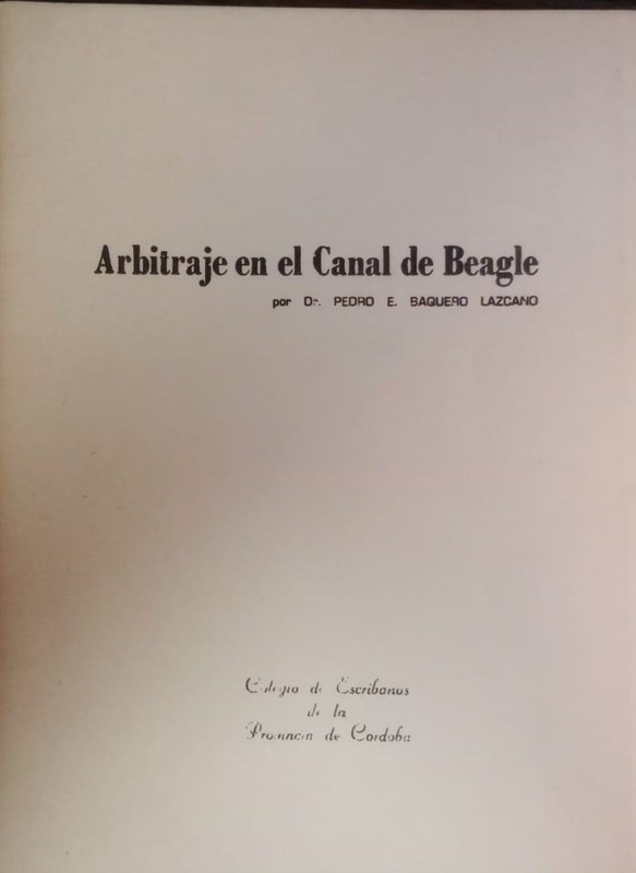 Arbitraje en el Canal de Beagle