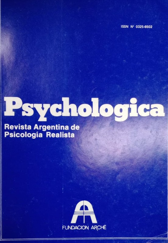 Psychologica: Revista Argentina de Psicología Realista