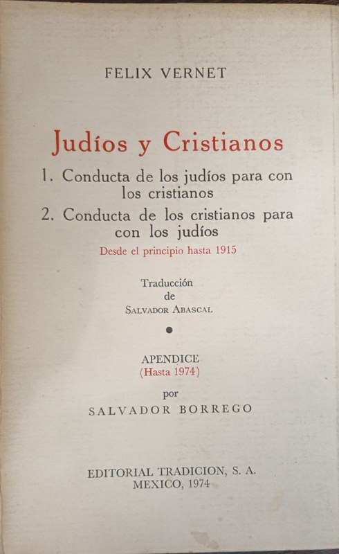 Judíos y Cristianos