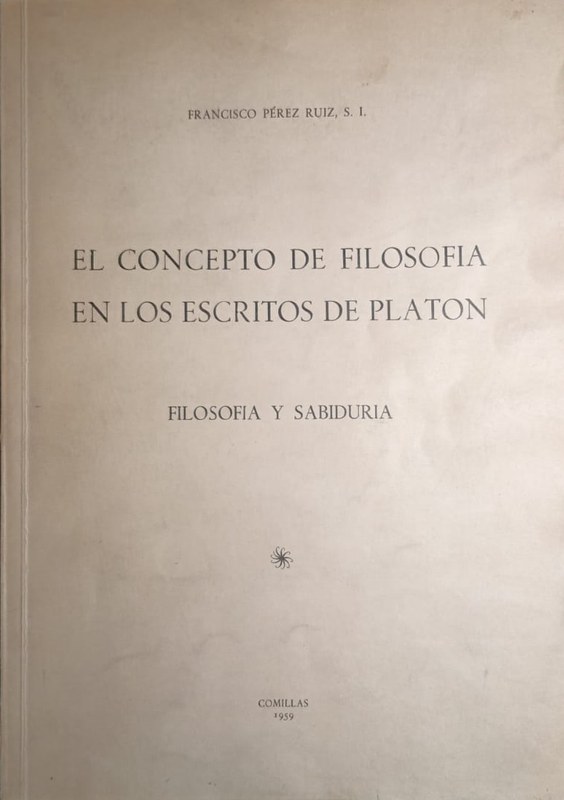 El concepto de Filosofía en los escritos de Platón