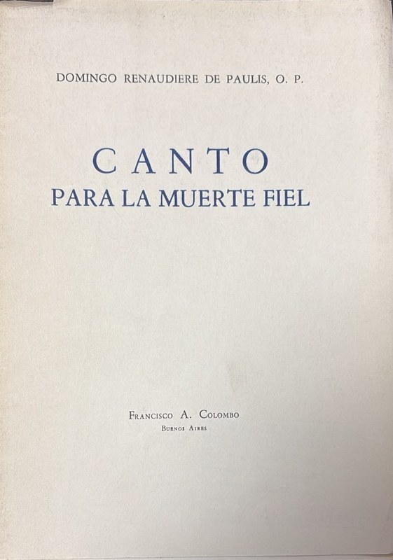 Canto para la Muerte Fiel