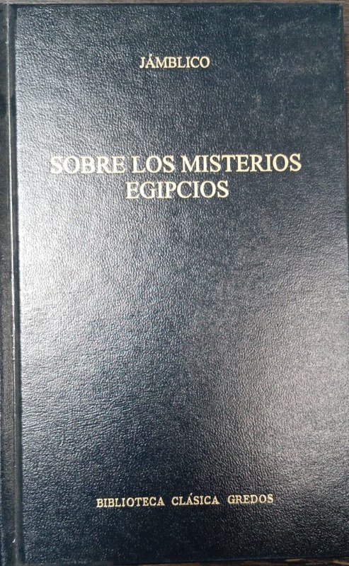 Sobre los misterios egipcios