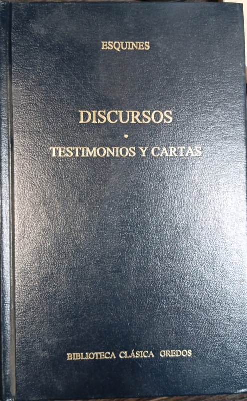Discursos / Testimonios y cartas