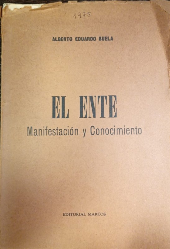 El Ente: Manifestación y conocimiento