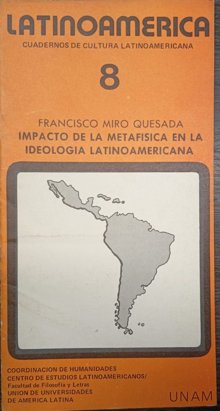 Impacto de la Metafísica en la ideología latinoamericana: Latinoamérica. Cuadernos de Cultura latinoamericana