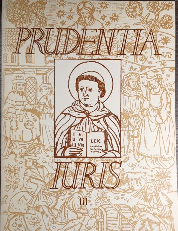 Prudetia Iuris: Revista de la Facultad de Derecho Y Cs Políticas de la Pontificia Universidad Católica Argentina Santa María de los Buenos Aires