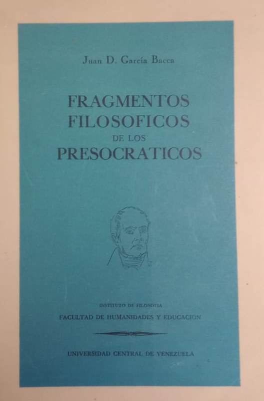 Fragmentos filosóficos de los Presocráticos
