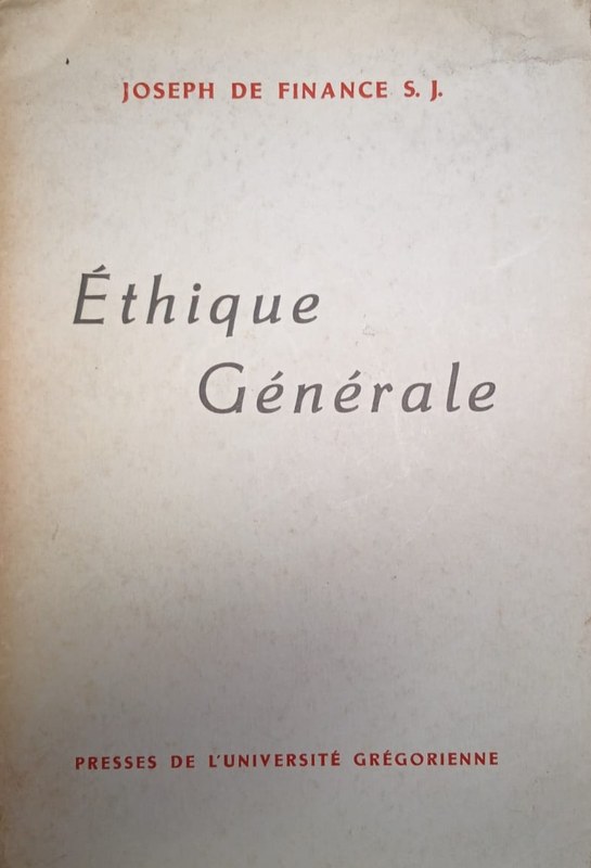 Ethique Générale