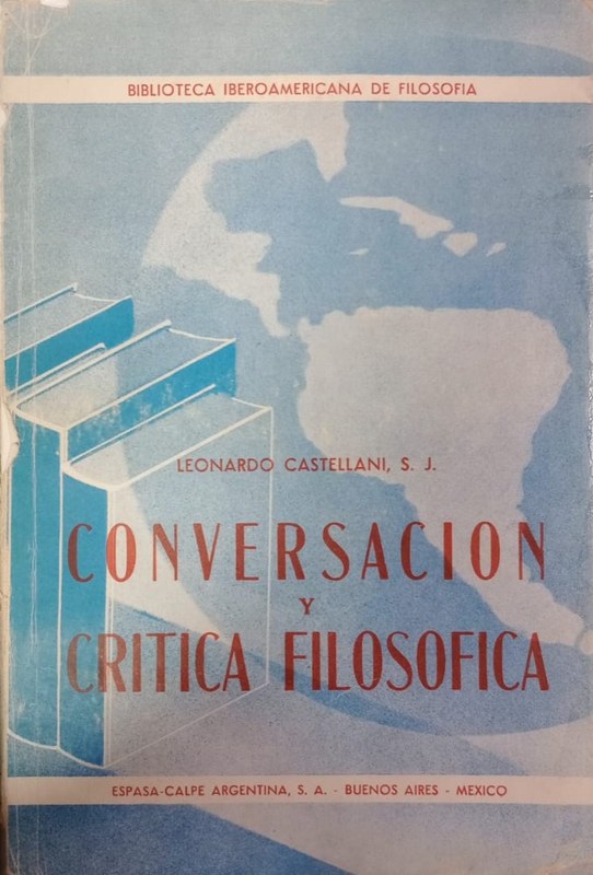 Conversación y crítica filosofica