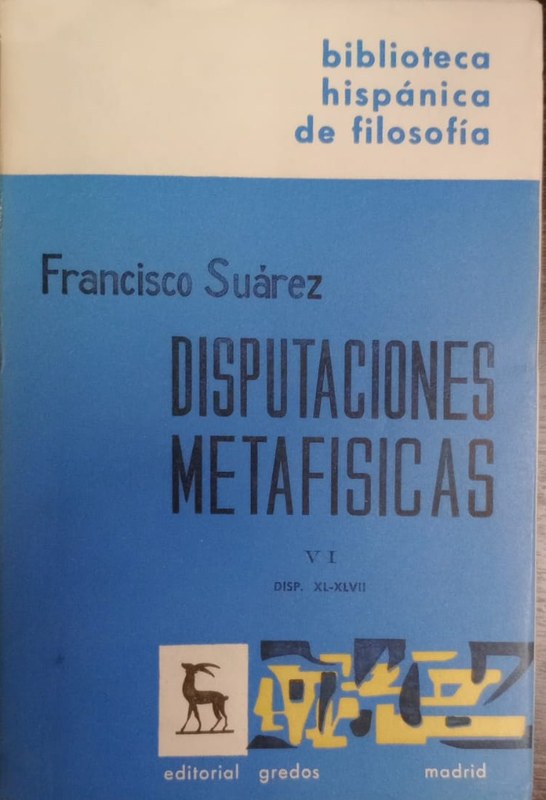 Disputaciones metafisícas