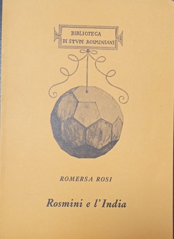 Rosmini e l´India: BSR 14