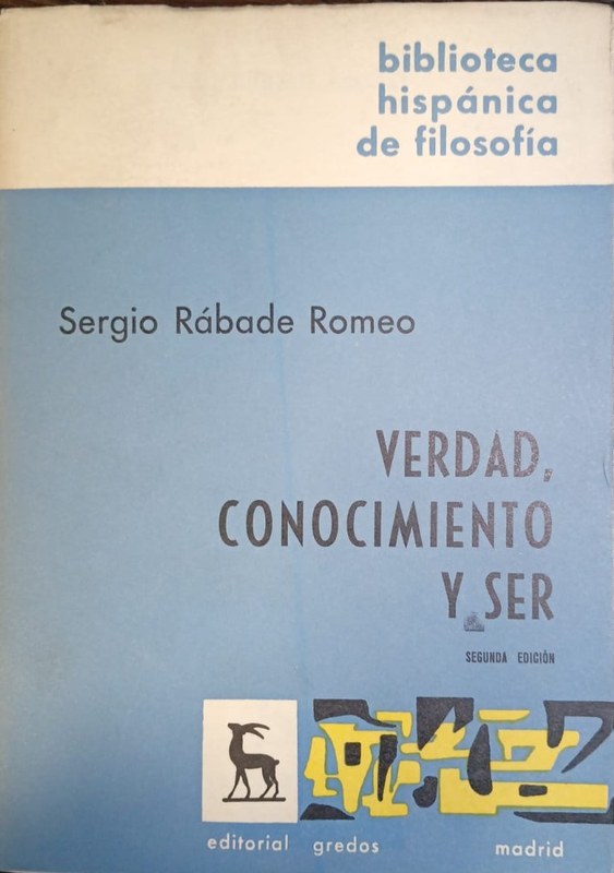 Verdad, conocimiento y ser