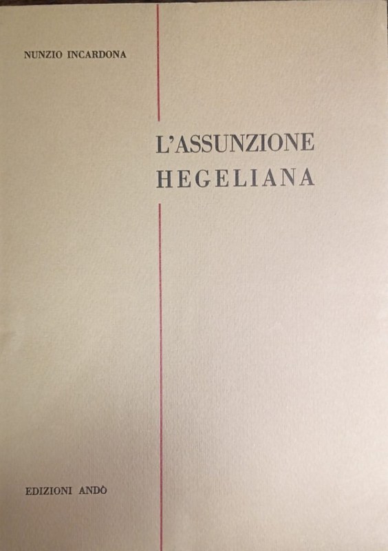 L´Assunzione Hegeliana