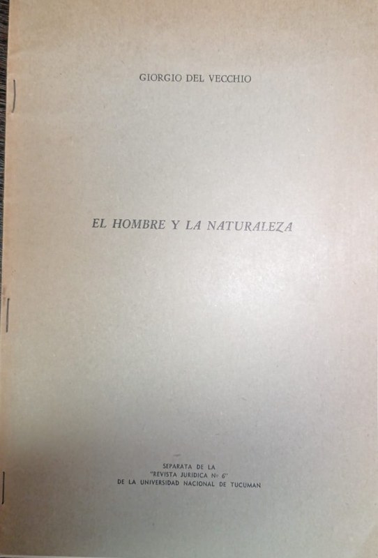El hombre y la naturaleza