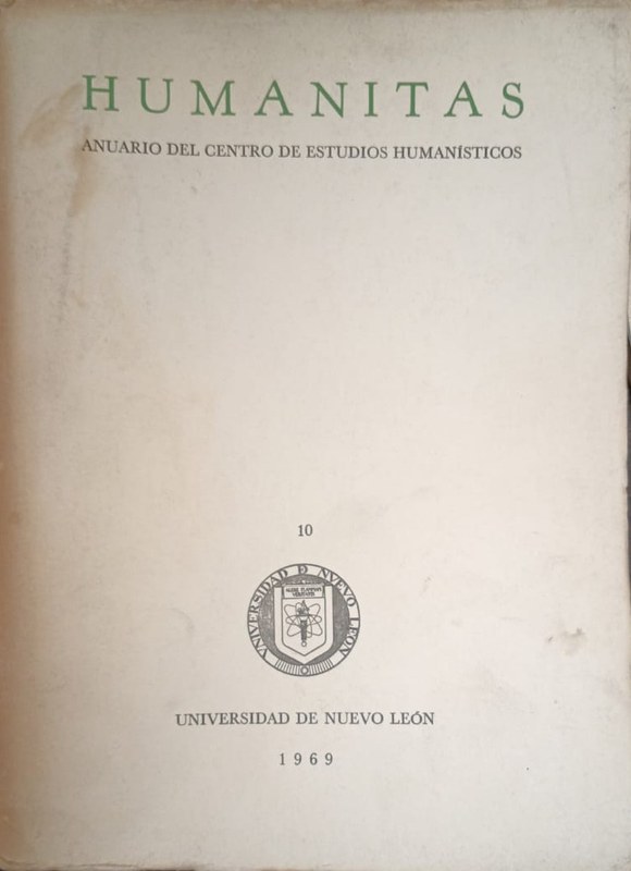 HUMANITAS: Anuario del Centro de Estudios Humanísticos
