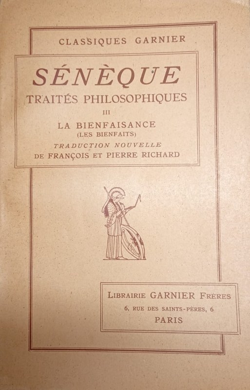 Traitès Philosophiques III: La Bienfaisance (Les Bienfaits)