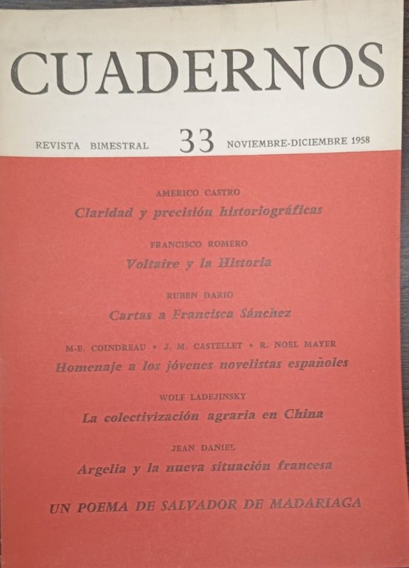 CUADERNOS: Revista bimestral