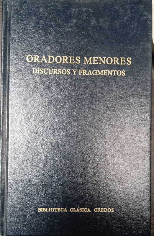 Oradores menores: Discursos y fragmentos