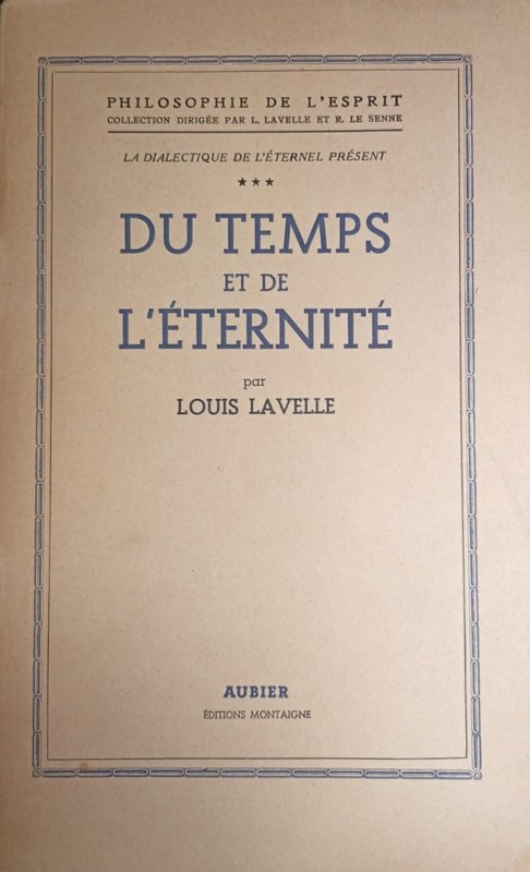 Du Temps et de l ´éternité