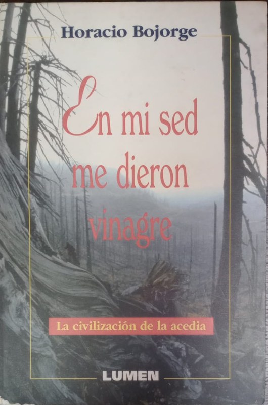 En mi sed me dieron vinagre: La civilización de la acedia