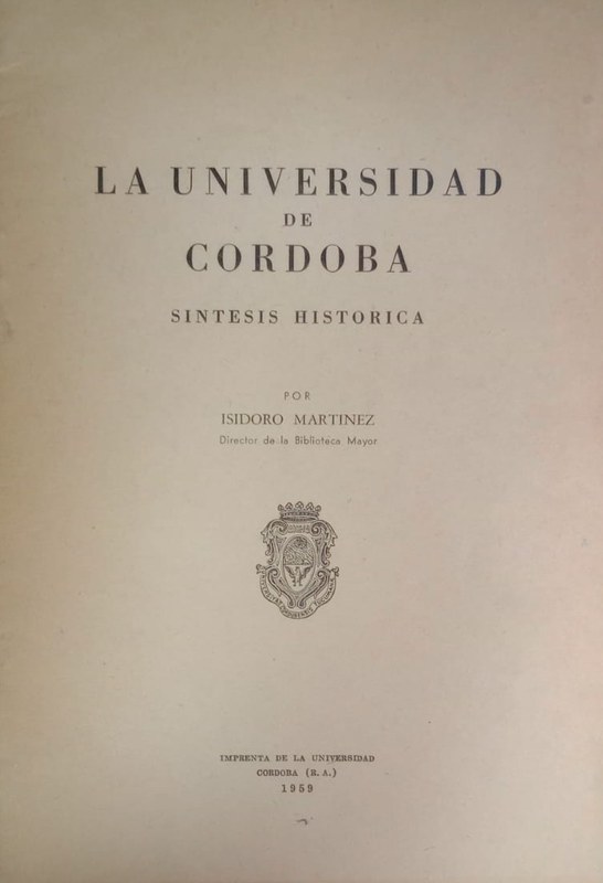 La Universidad de Córdoba: Síntesis Histórica
