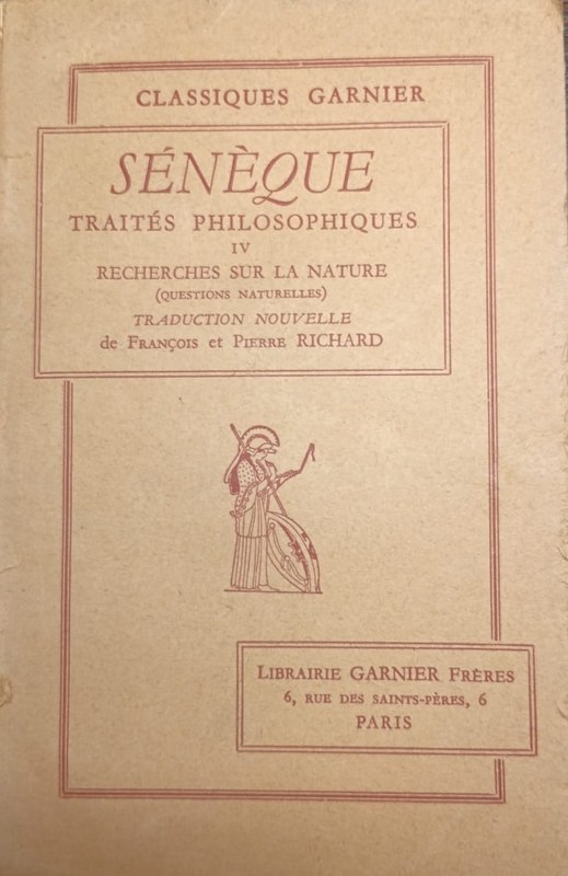 Traités Philosophiques IV: Recherches sur la nature (Questions naturelles)