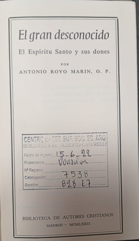 El gran desconocido: El Espíritu Santo y sus dones