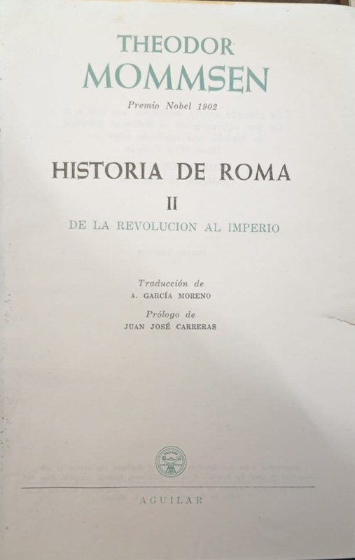 Historia de Roma: II De la revolución al imperio