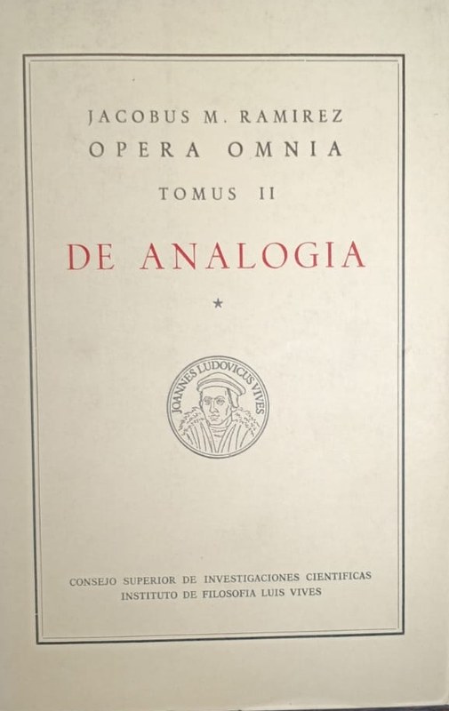 Oper Omnia: De Analogia