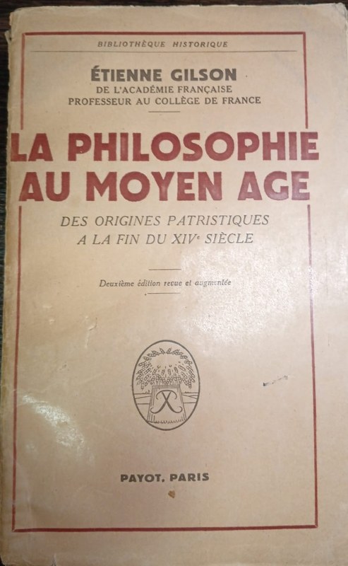 La Philosophie au Moyen Age: -Des origines patristiques á la fin de XIVe Siècle-
