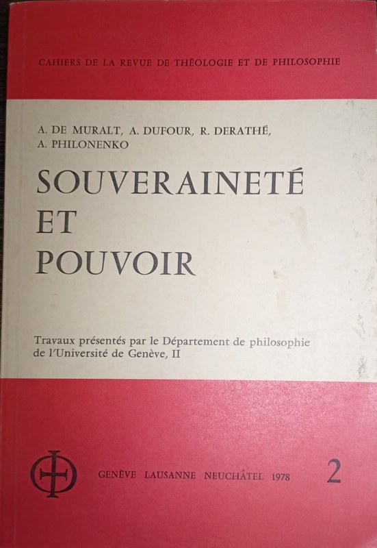 Souveraineté et pouvoir