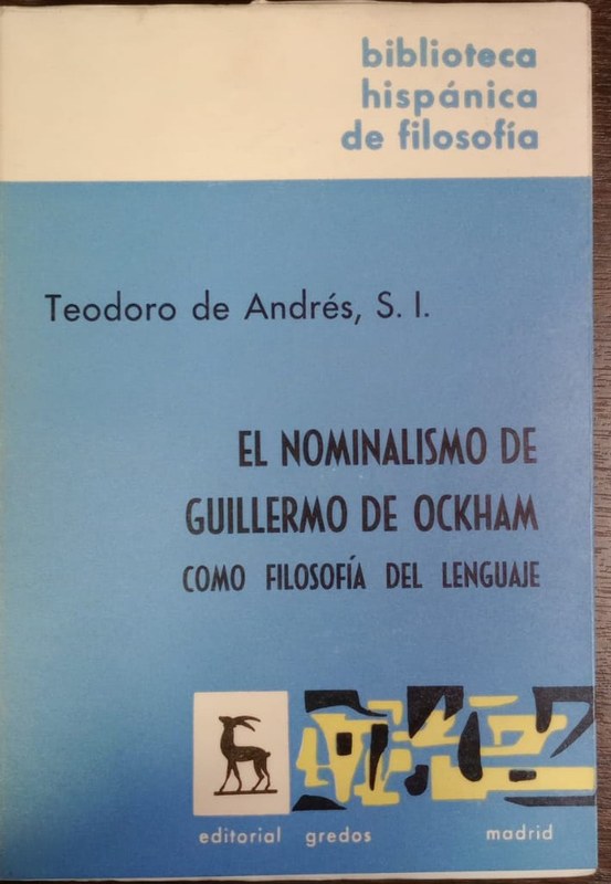 El nominamiento de Guillermo de Ockham como filosofía del lenguaje