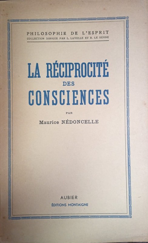 La réciprocité des consciences
